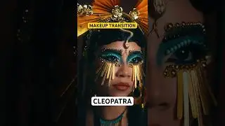 CLEOPATRA TREND (avant-garde makeup edition) #shorts