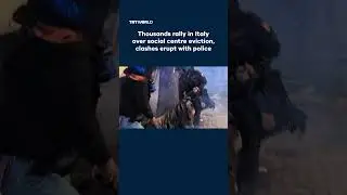 Thousands rally in Italy over social centre eviction, clashes erupt with police