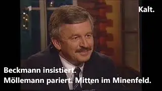 J&uuml;rgen M&ouml;llemann bei Beckmann: &Uuml;ber Friedman. &Uuml;ber seinen Flyer.