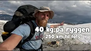 17 dager. 250 km. Ett fjelleventyr.