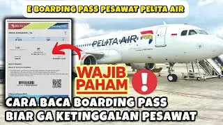 E BOARDING PASS PESAWAT PELITA AIR