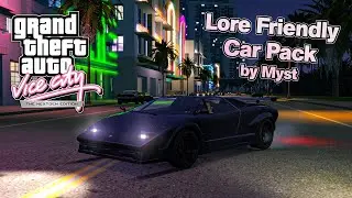 GTA Vice City NextGen: Lore Friendly Car Pack by Myst7! (Final Version)