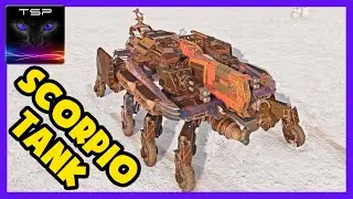 Crossout #654 ► SCORPIO - Ultimate Spider Tank - 2x Mastodon Cannons on Cohort - CW Build & Gameplay