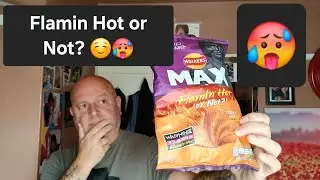 Walkers MAX! Flamin Острый 🔥 или нет??? Липкий вкус барбекю