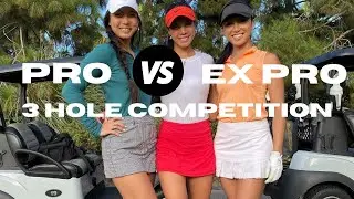 PRO VS RETIRED PRO - Golf Vlog ft @TishaAlyn