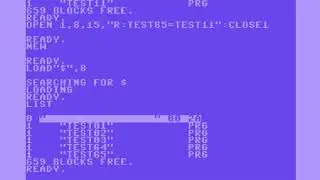 Команды дисковода C64 1541