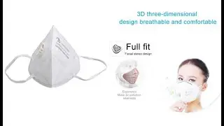 Pm2 5 Dust Masks Reusable KN95 Mask Valved Face Mask N95 Protection Face Mask