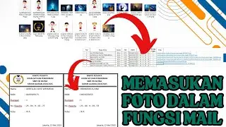 Creating Student Exam Cards | Mail Merge Function | Inserting Photos in Mail Merge Function