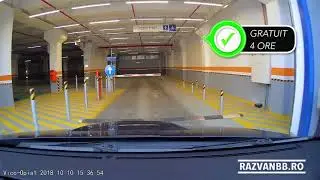 Parcare subterana de la Dedeman Baneasa pa care n-o folosește nimeni