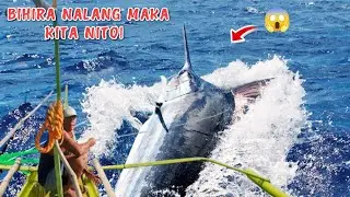 GRABE!! BIHIRA NALANG MAKA KITA NITO | DAMBUHALANG SWORDFISH PALUTANG LUTANG SA LAOT