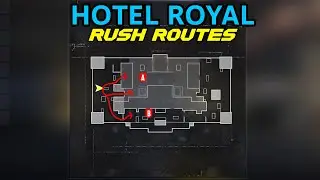 BEST Vanguard Search and Destroy Rush Routes on HOTEL ROYAL! (Vanguard SnD Tips)