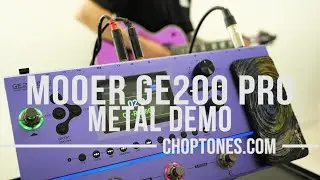 Mooer GE200 Pro Li | Metal Demo
