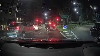 Driving around Singapore - Mohamed Sultan Road - Ngee Ann City car park - CTE - Sengkang East Avenue