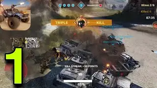 Crossout Mobile - PVP Action | Gameplay Walkthrough| Part - 1
