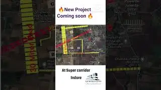 🔥😍A new project coming soon at super corridor Indore #viralshort #realestate