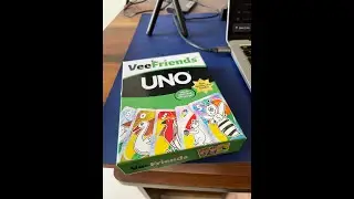 Veefriends UNO card collaboration - limited edition cards unpacking. #VeeFriendsUNO