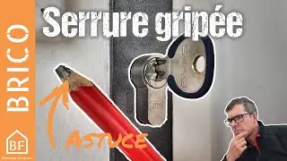Astuce Bricolage : comment r&eacute;nover une serrure gripp&eacute;e avec du crayon ?