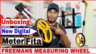 10Km Foldable Measuring Wheel Unboxing and Quick Look || FREEMANS MEASURING WHEEL || #FREEMANS