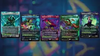 MTG X TMNT Card Reveal - Turtle Power Meets Magic: The Gathering | First Look