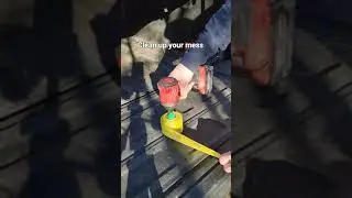 wing nut driver is a great way to wind straps. - the line construction