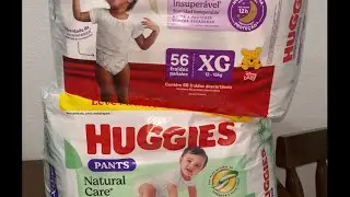 Diferen&ccedil;a entre a Huggies natural care antiga X Reformulada