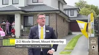 Live Auction @ 2/2 Nicole Street, Mount Waverley