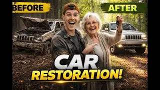 &ldquo;Destroyed 1993 Jeep Grand Cherokee Restored in Cinematic ASMR Style | EV Garage