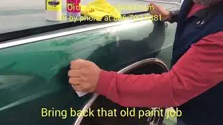 Lukat Best Old Car Paint Polisher Restores Old Auto Back To Like New