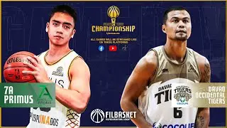 LIVE: 7A Primus vs Davao Occidental Tigers | The Filbasket Subic Championship - November 6, 2021