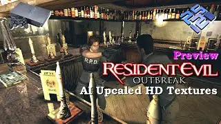 Resident Evil Outbreak 4K ~My HD Upcaled Project Preview  | PCSX2 1.7.3292 | True 60FPS Patched PS2