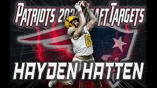 New England Patriots 2024 NFL Draft Target | Hayden Hatten | Wide Receiver | Idaho