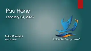 SEH Pau Hana - Talking Story with Mike Kaleikini