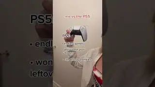 me vs the ps5&hellip;