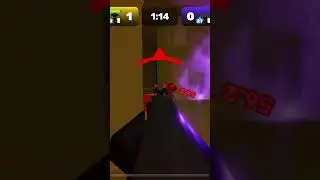 Aim assist on mobile id crazy #roblox #rivals
