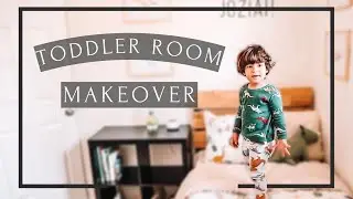 Toddler Room Makeover | Dinosaur Theme