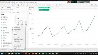 Tableau   Bar, Pie, Line, Scatter and Histogram Plots - Hindi Class - 23 September 2024