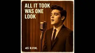1950s Crooner Love Song &ndash; All It Took Was One Look (AI Original)