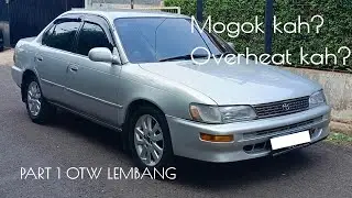 Roadtrip Jakarta - Lembang Via Puncak Naik Toyota Great Corolla Matic PART 1