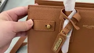 S-aint Laurent Sac De Jour Nano Bag Cinnamon