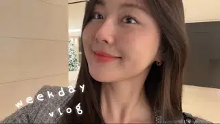 [vlog] 월화수목금 약속 뿌시는 직장인 | 남편 생일파티 | 서울신라호텔 더파크뷰 뷔페 후기 