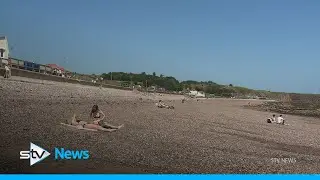 Scotland sizzles on warmest day of the year so far