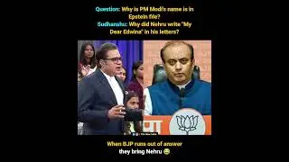 Political Deflection or Clever Counter? A Viral Moment Explained #news #bjpvicepresident