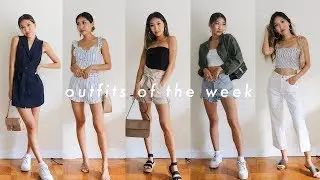 summer outfits of the week ✨| casual and comfy