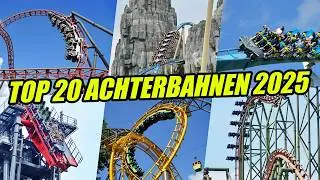 Die BESTEN Achterbahnen 2025!