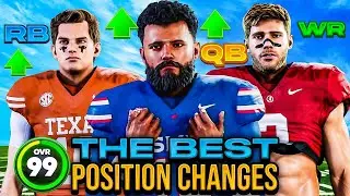 The Best Position Changes You Need to Be Doing in College Football 25 Dynasty *UPDATED*