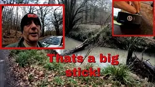 12/01/26  The lost mic and a tree in the river.