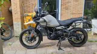 How to install Oxford heated grips and Puig aux lights on a Himalayan 450