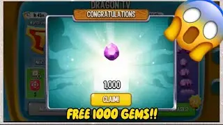 FREE 1000 GEMS | Dragon City | (New 2023)