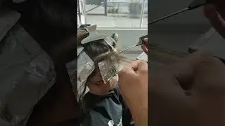 aprende a dejar un fleco iluminado o #balayage #contornos #mechas #fleco #rubia #mechas #babylif