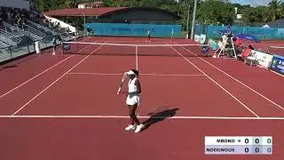 🎾 Finale ITF Féminin de Petit-Bourg : Victoria MBOKO 🇨🇦 VS Clervie NGOUNOUE 🇺🇸